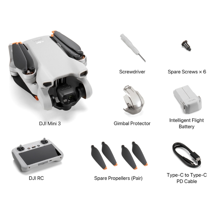 Drone DJI Mini 3 (RC) (GL)